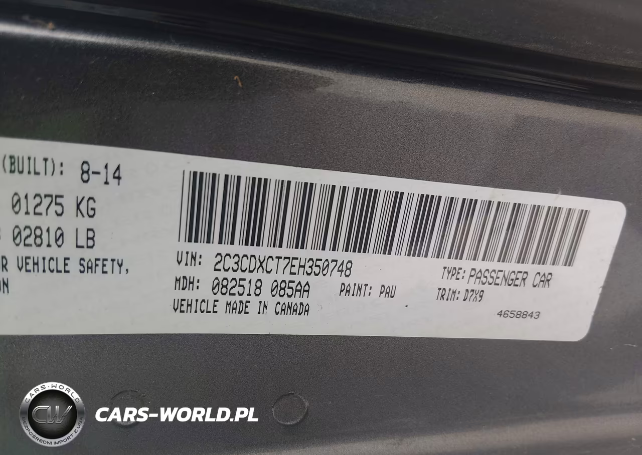 2014 Dodge Charger R-T VIN:2C3CDXCT7EH350748 - 9