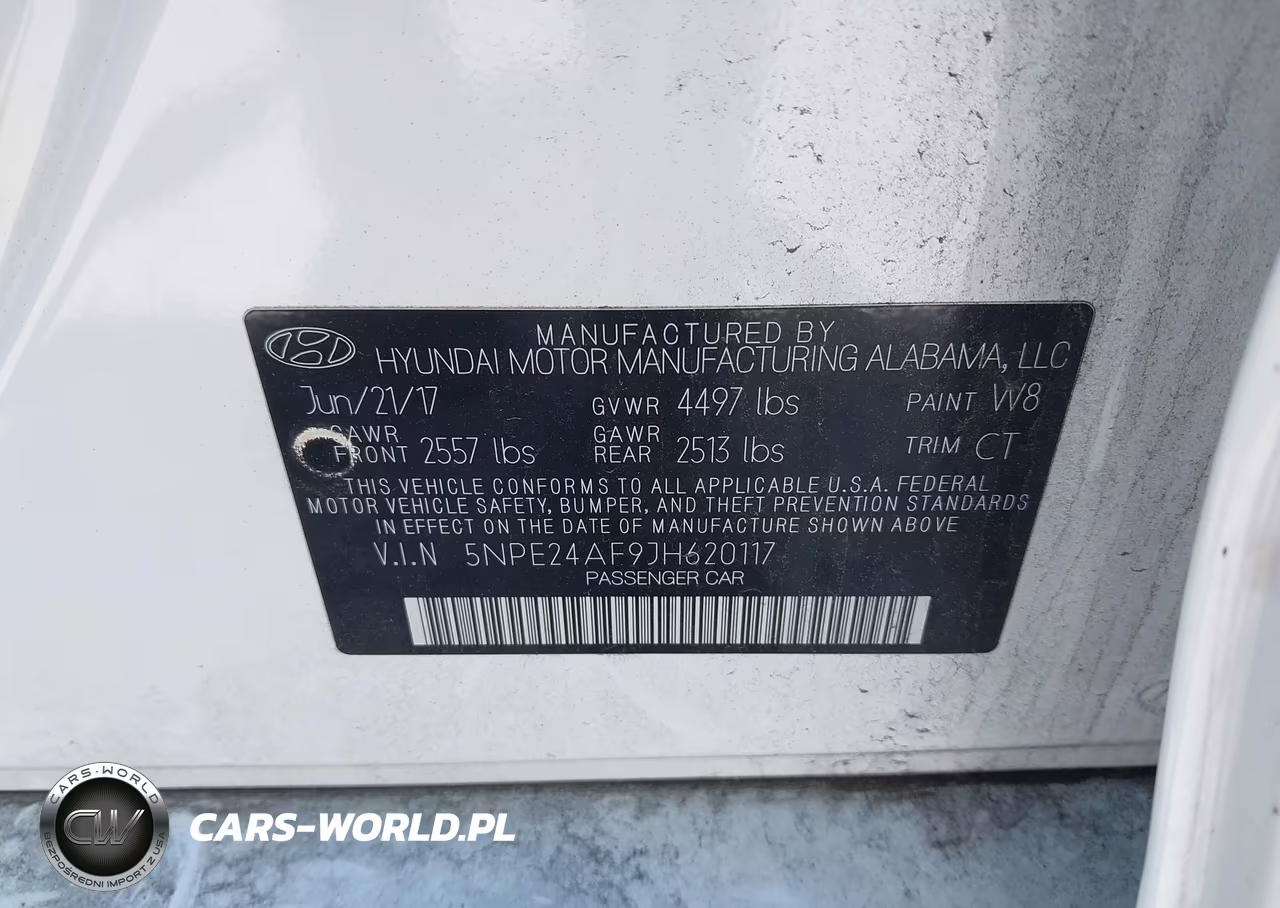 2018 Hyundai Sonata Se VIN:5NPE24AF9JH620117 - 9