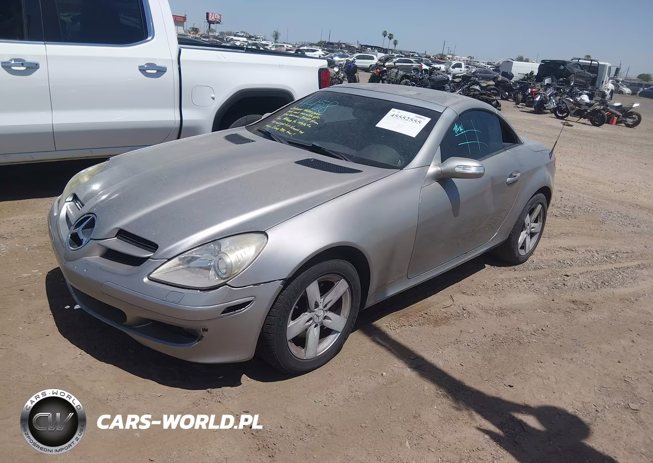 2006 Mercedes-Benz Slk 280 VIN:WDBWK54F06F076712 - 2