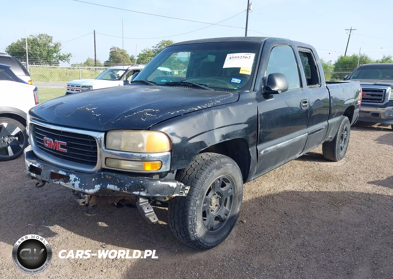 2003 GMC Sierra 1500 Sle VIN:1GTEK19T13E377589 - 2