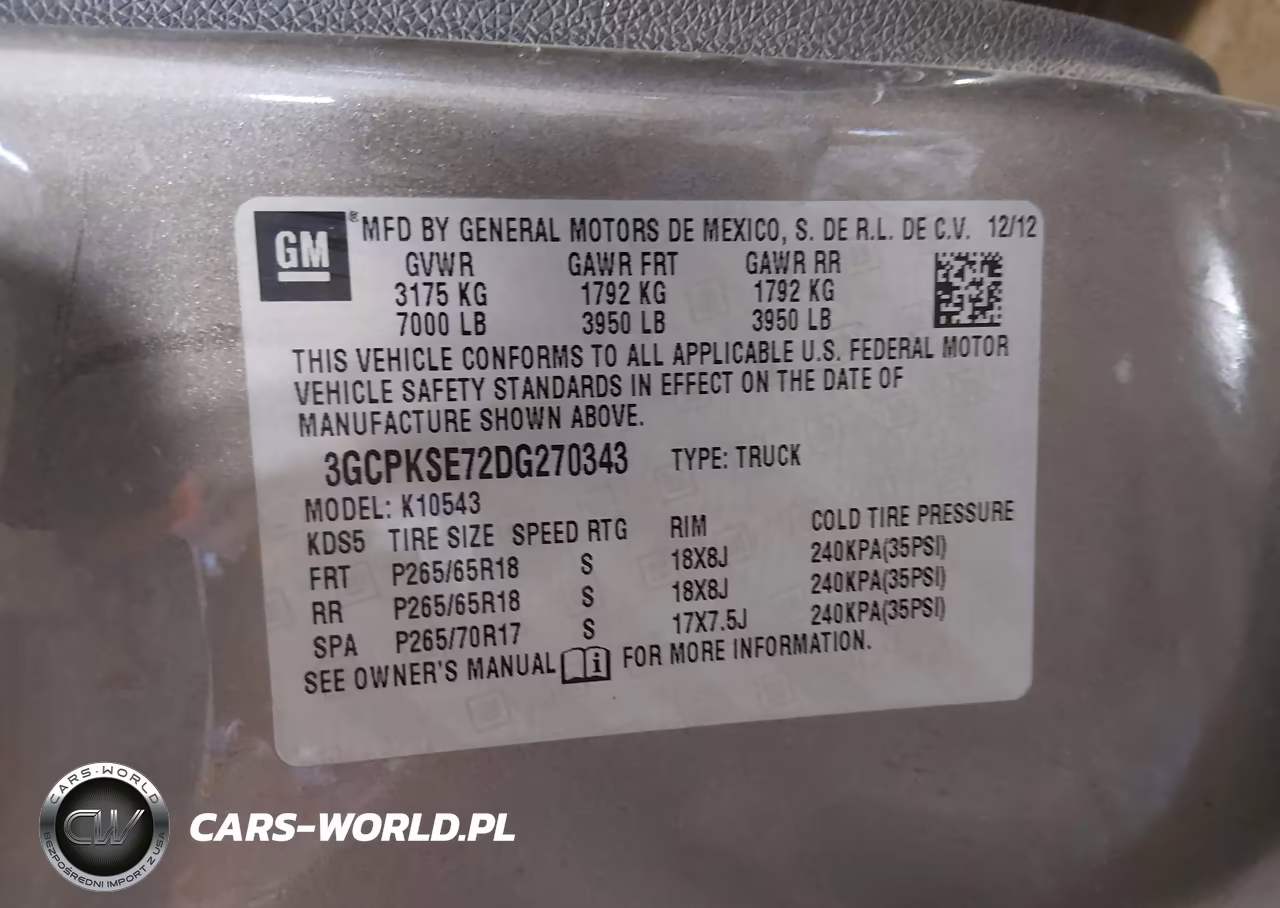 2013 Chevrolet Silverado 1500 Lt VIN:3GCPKSE72DG270343 - 9
