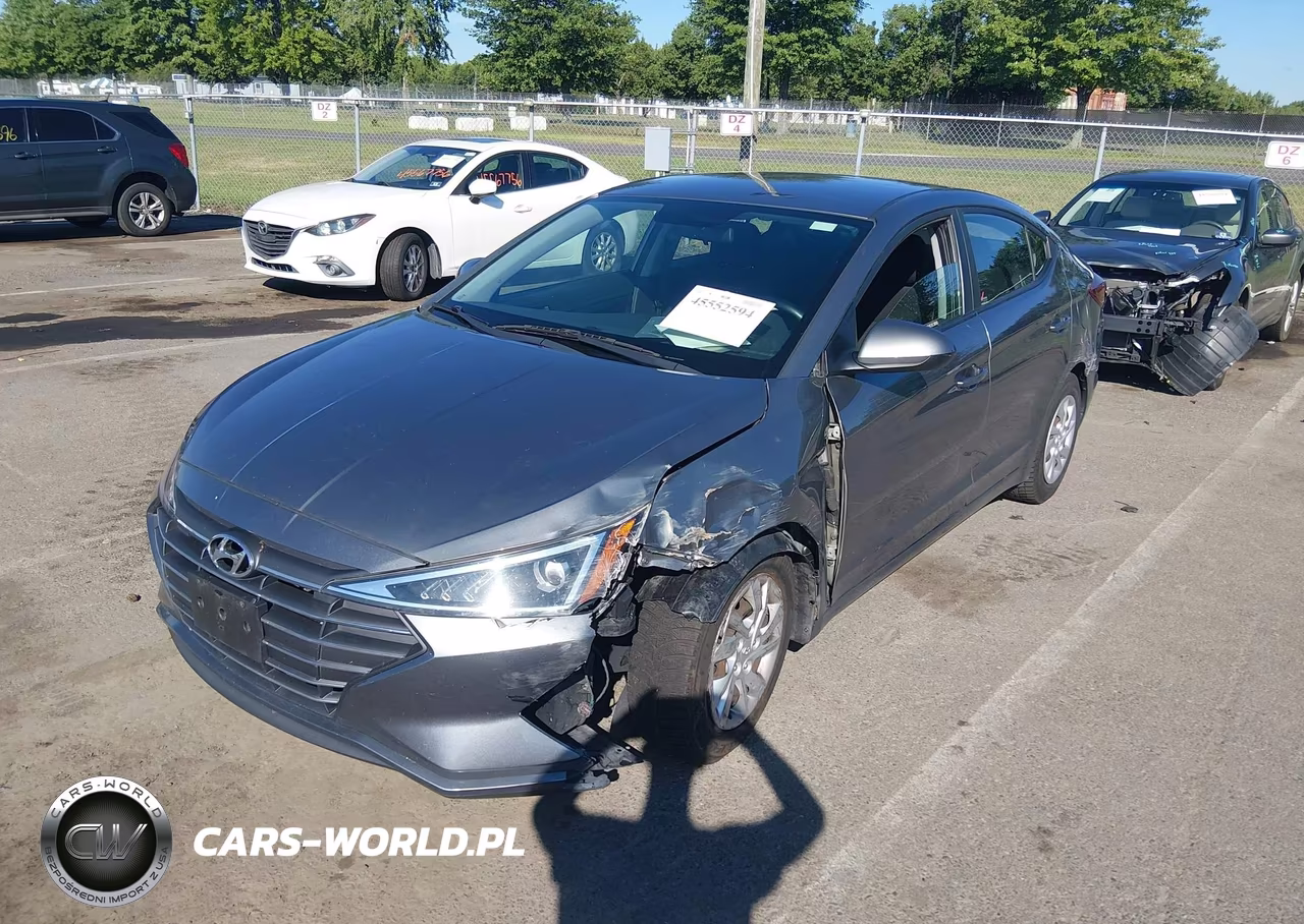2019 Hyundai Elantra Se VIN:5NPD74LF0KH450905 - 2
