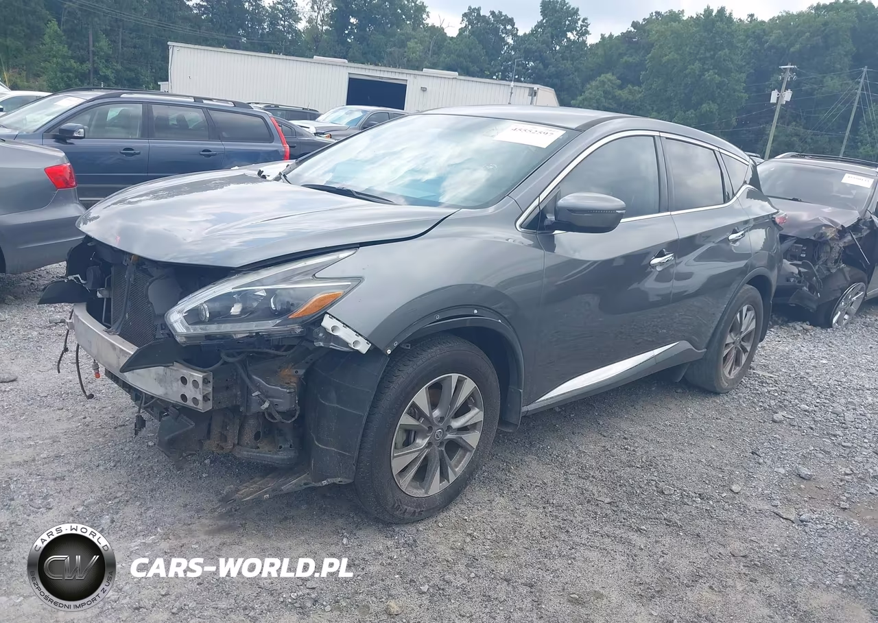 2018 Nissan Murano S VIN:5N1AZ2MG0JN183395 - 2