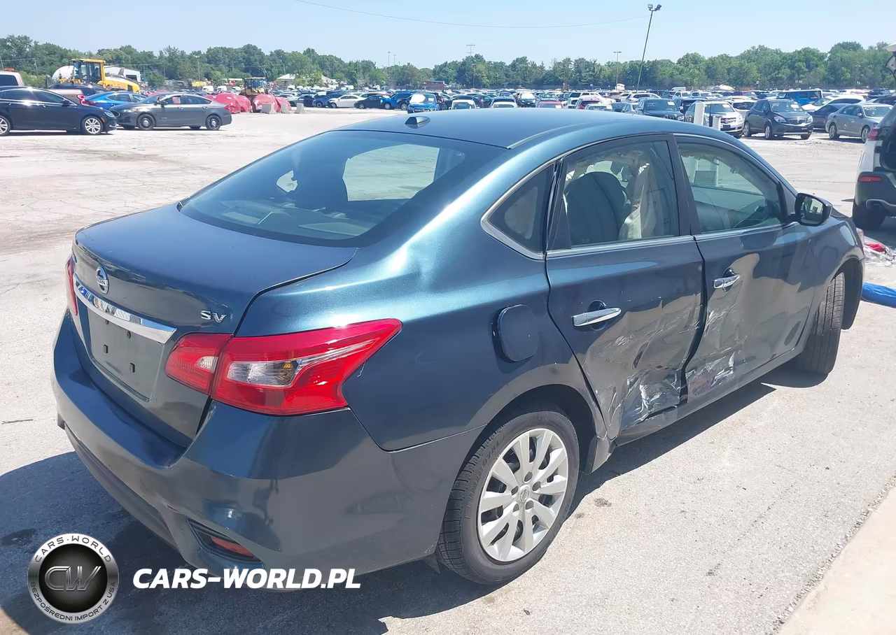 2017 Nissan Sentra Sv VIN:3N1AB7AP3HY356188 - 4