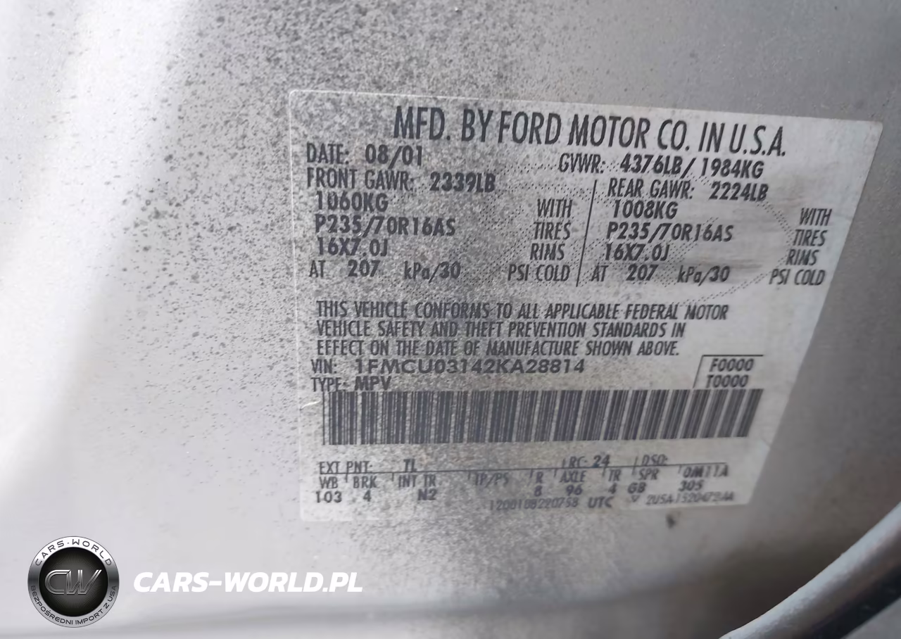 2002 Ford Escape Xlt-Xlt Choice 2 VIN:1FMCU03142KA28814 - 9