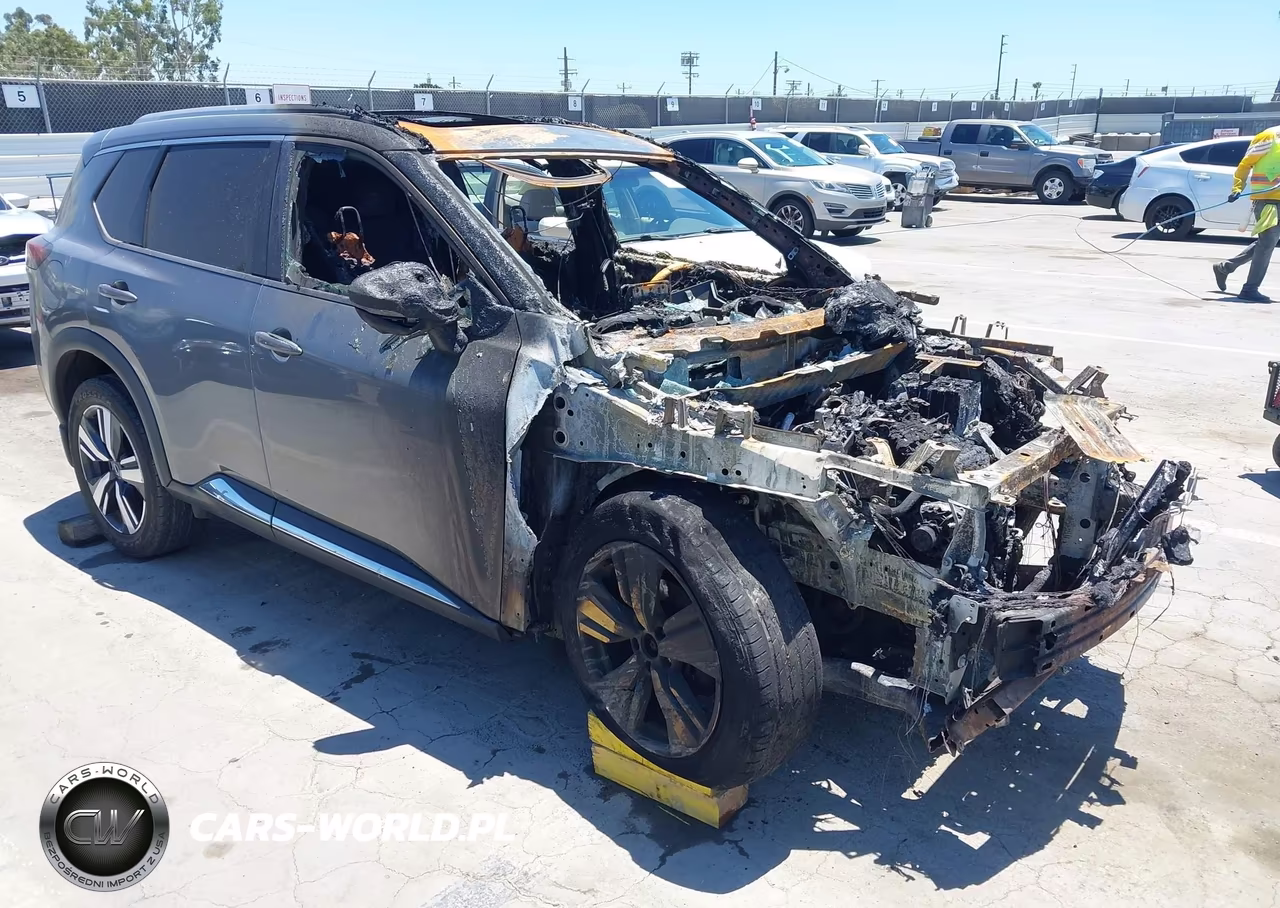 2022 Nissan Rogue Sl Fwd VIN:5N1BT3CA5NC706856 - 1