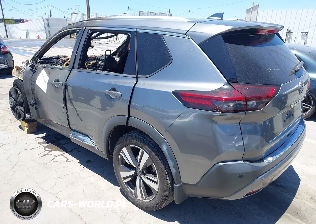 2022 Nissan Rogue Sl Fwd VIN:5N1BT3CA5NC706856 - 3