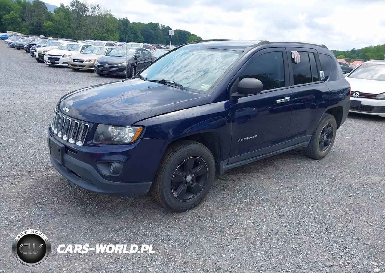 2014 Jeep Compass Sport VIN:1C4NJCBA7ED882858 - 2