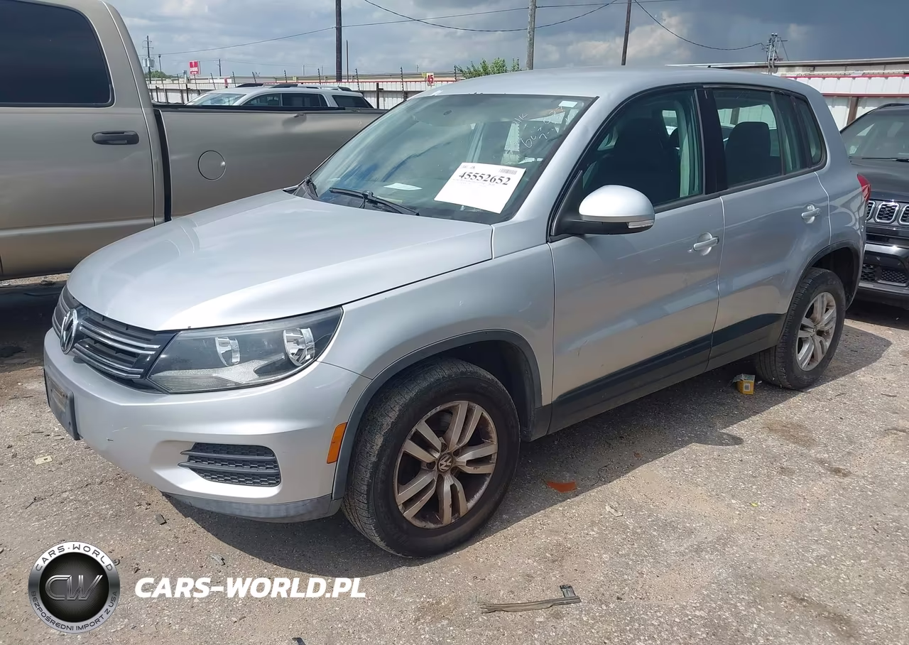 2014 Volkswagen Tiguan S VIN:WVGAV3AX0EW602027 - 2