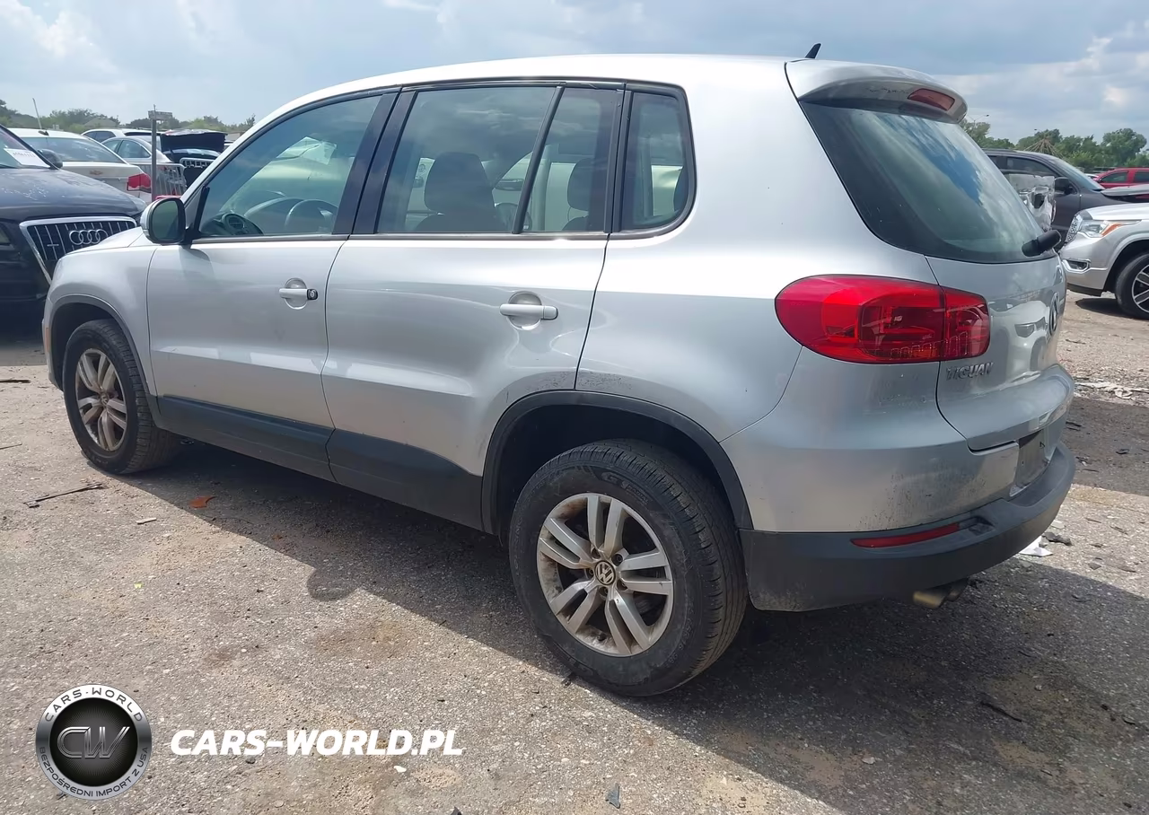 2014 Volkswagen Tiguan S VIN:WVGAV3AX0EW602027 - 3