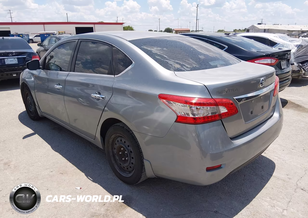 2014 Nissan Sentra Fe+ S-Fe+ Sv-S-Sl-Sr-Sv VIN:3N1AB7AP4EY230577 - 3