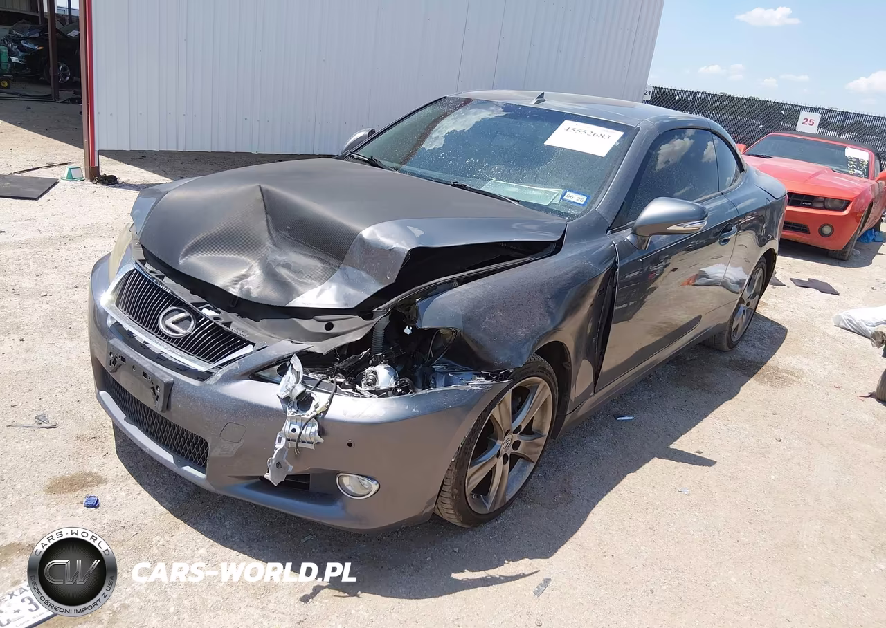 2012 Lexus Is 250C VIN:JTHFF2C26C2521507 - 2