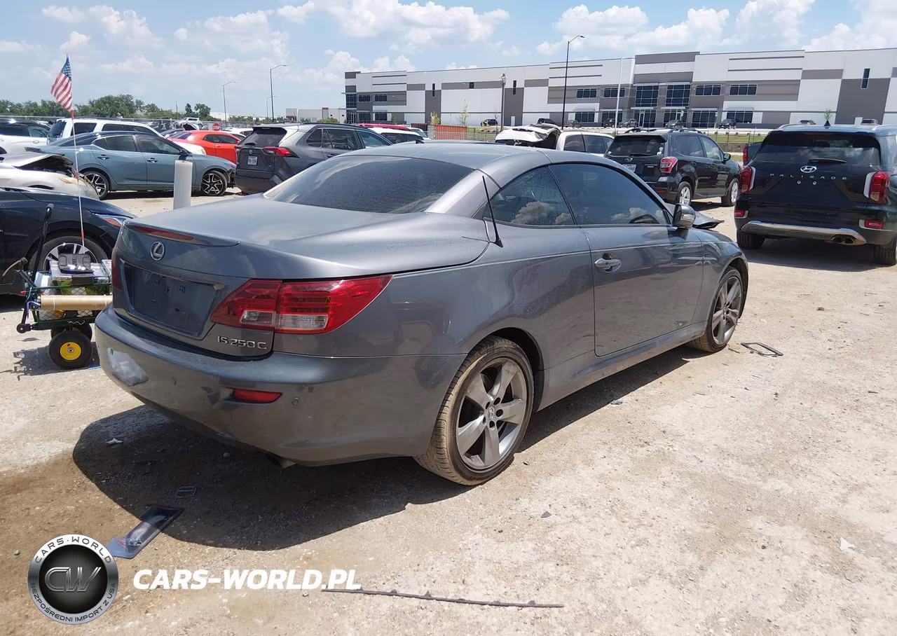2012 Lexus Is 250C VIN:JTHFF2C26C2521507 - 4