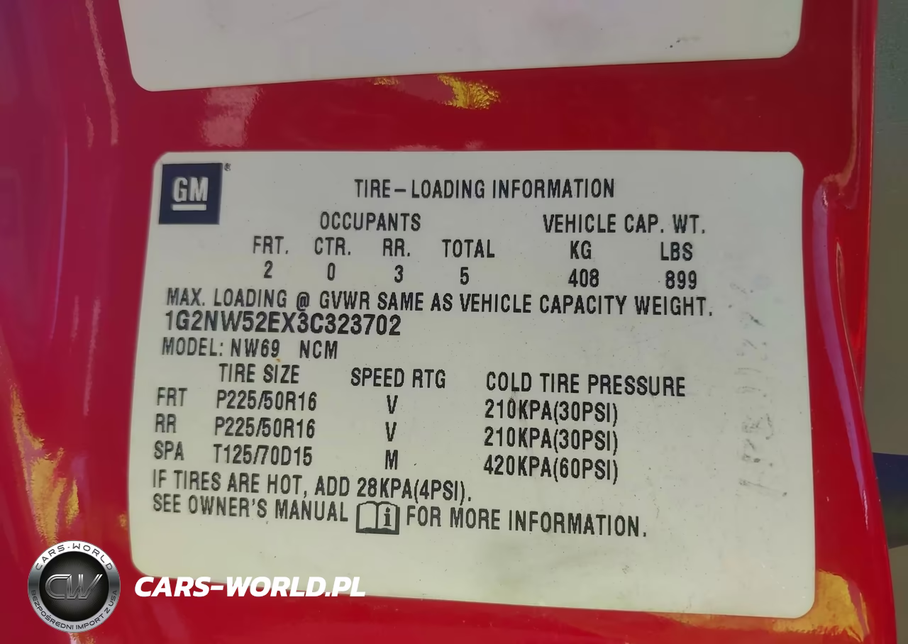 2003 Pontiac Grand Am Gt VIN:1G2NW52EX3C323702 - 9