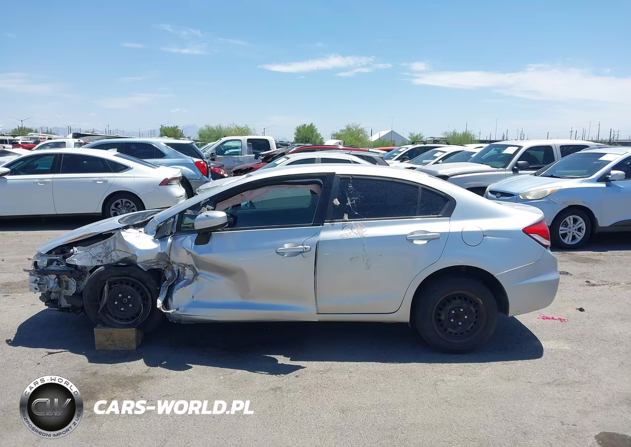 2014 Honda Civic Lx VIN:19XFB2F50EE213323 - 15