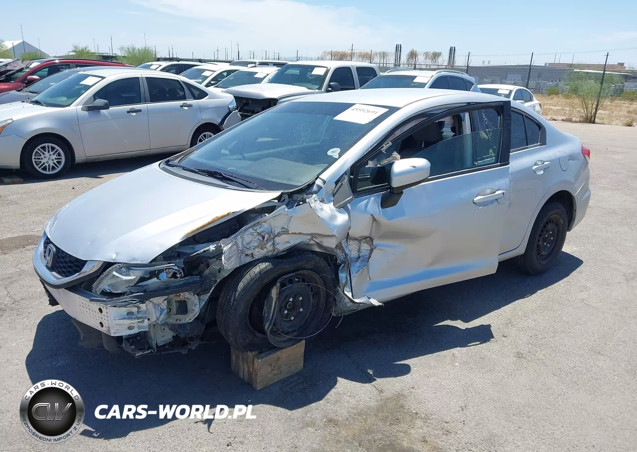 2014 Honda Civic Lx VIN:19XFB2F50EE213323 - 2