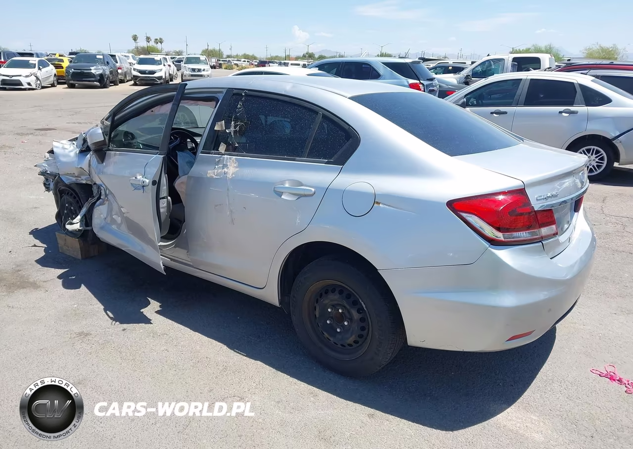 2014 Honda Civic Lx VIN:19XFB2F50EE213323 - 3
