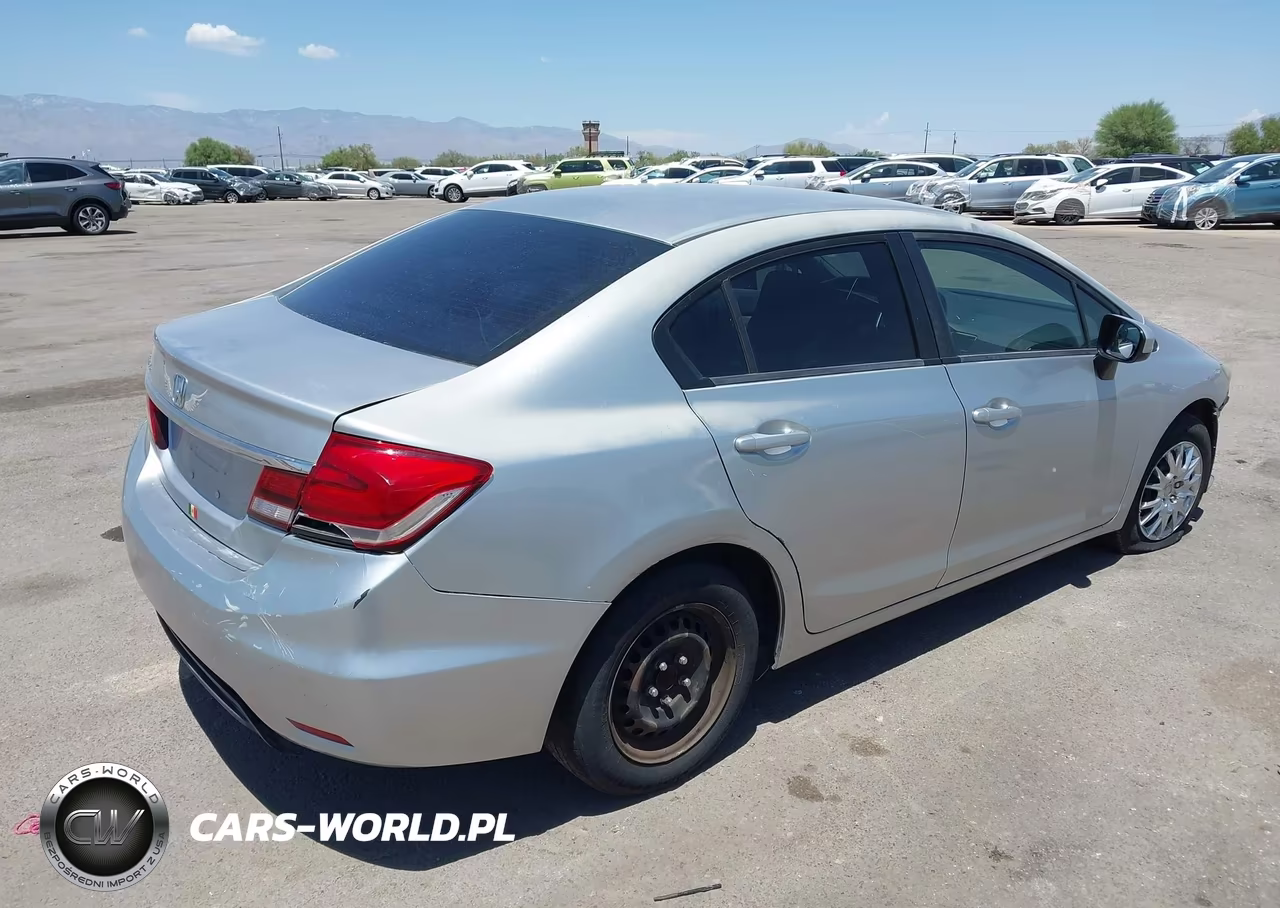 2014 Honda Civic Lx VIN:19XFB2F50EE213323 - 4
