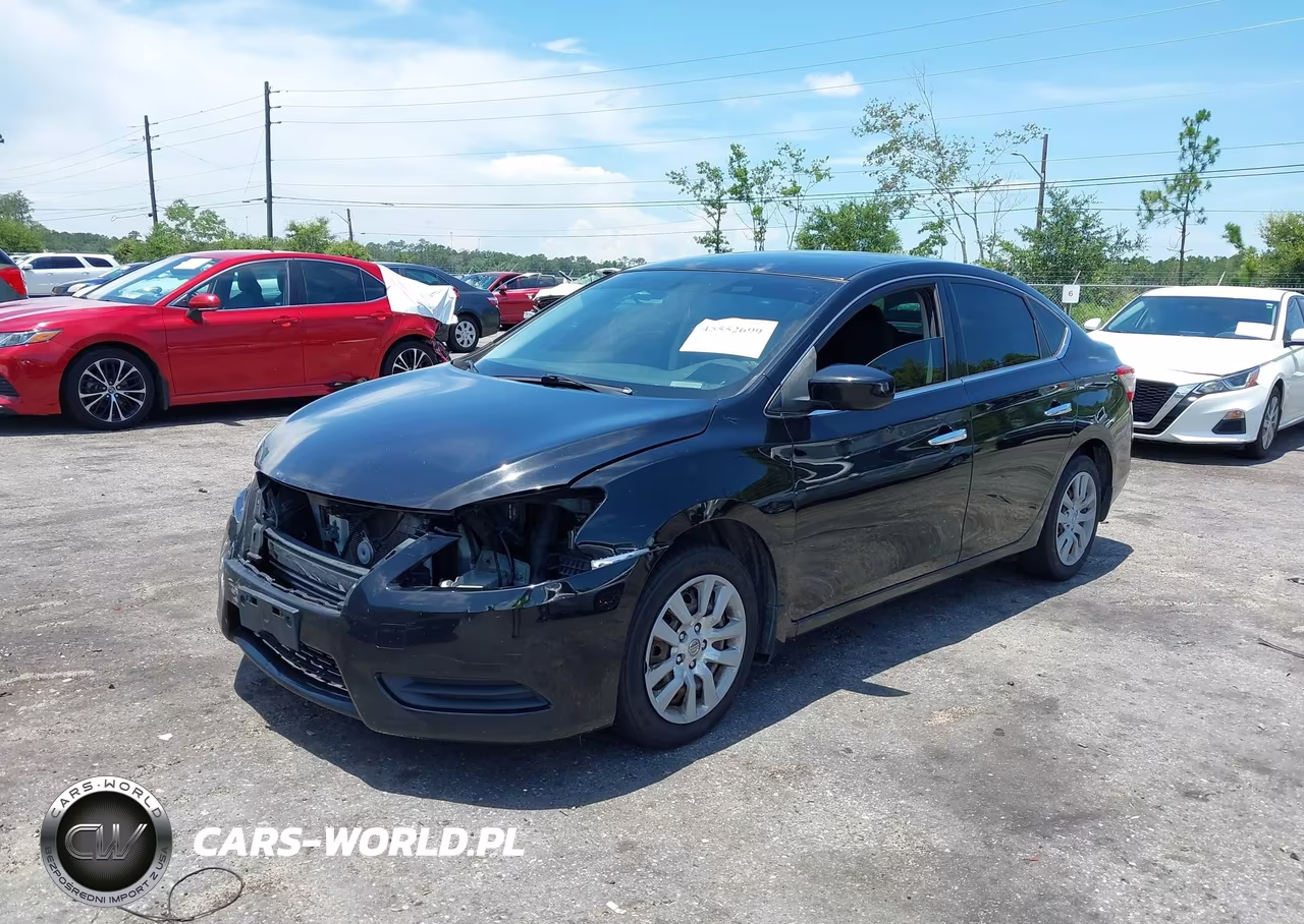 2015 Nissan Sentra S VIN:3N1AB7APXFY377732 - 2