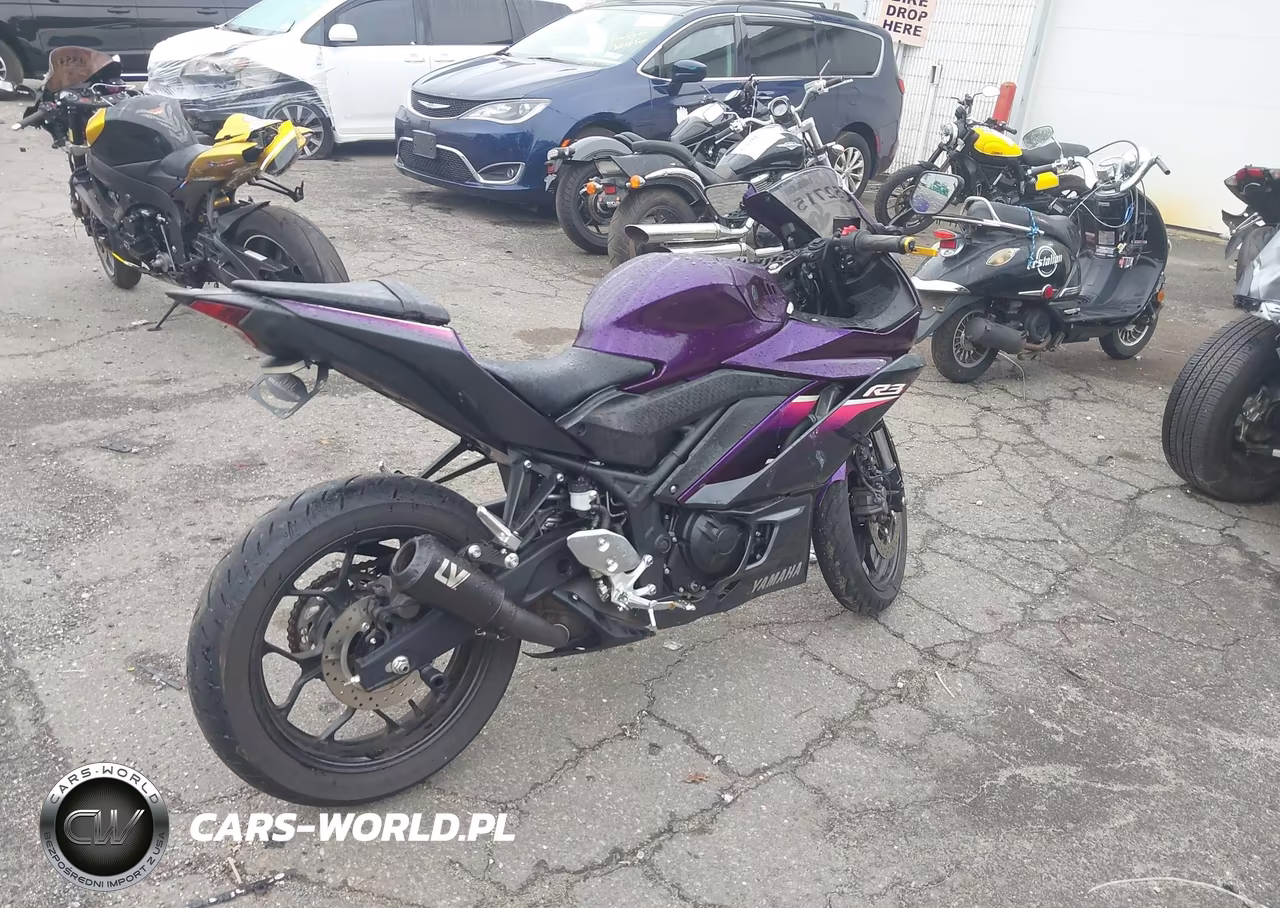 2023 Yamaha Yzfr3 A VIN:MH3RH18Y7PK012761 - 4