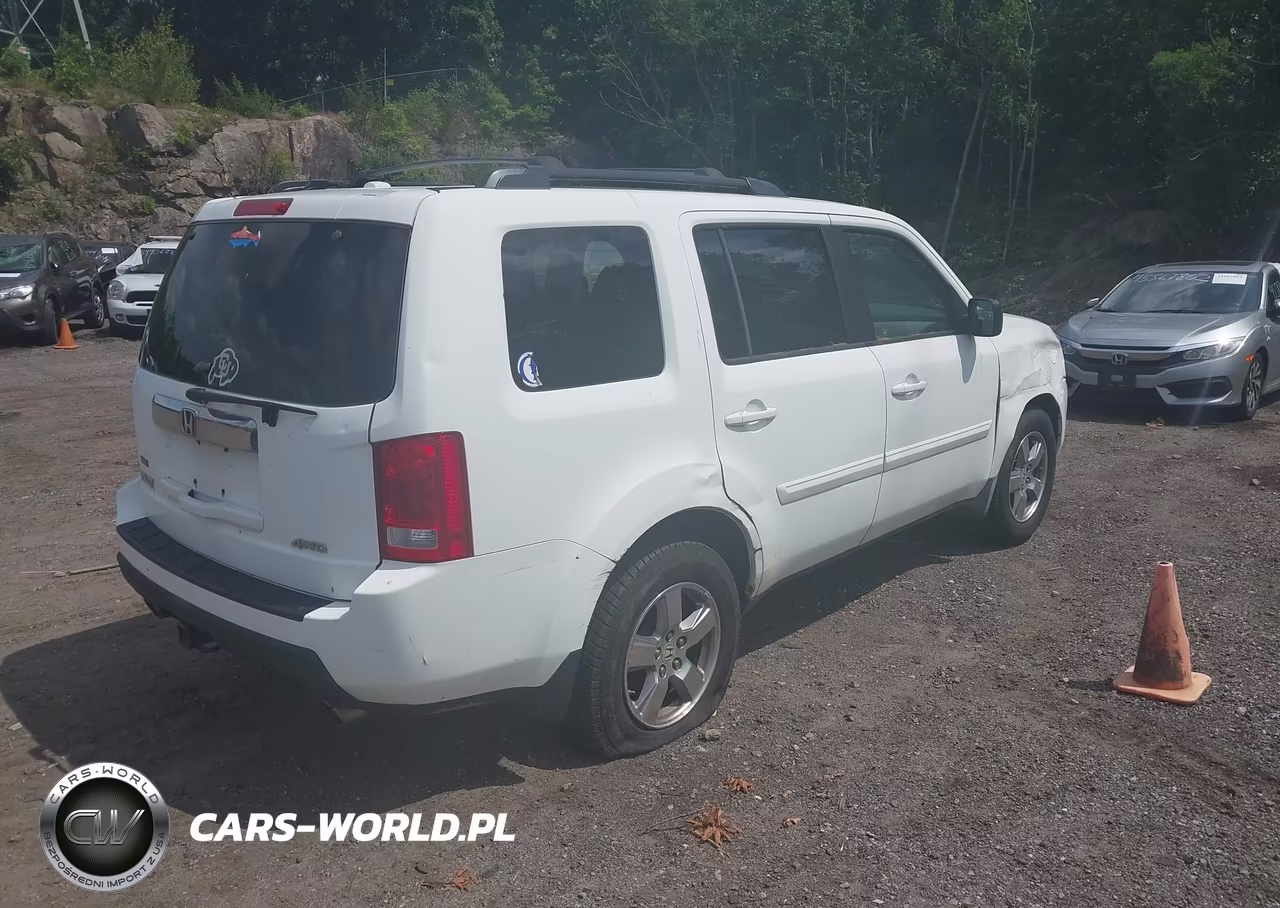 2009 Honda Pilot Ex-L VIN:5FNYF48569B051347 - 4