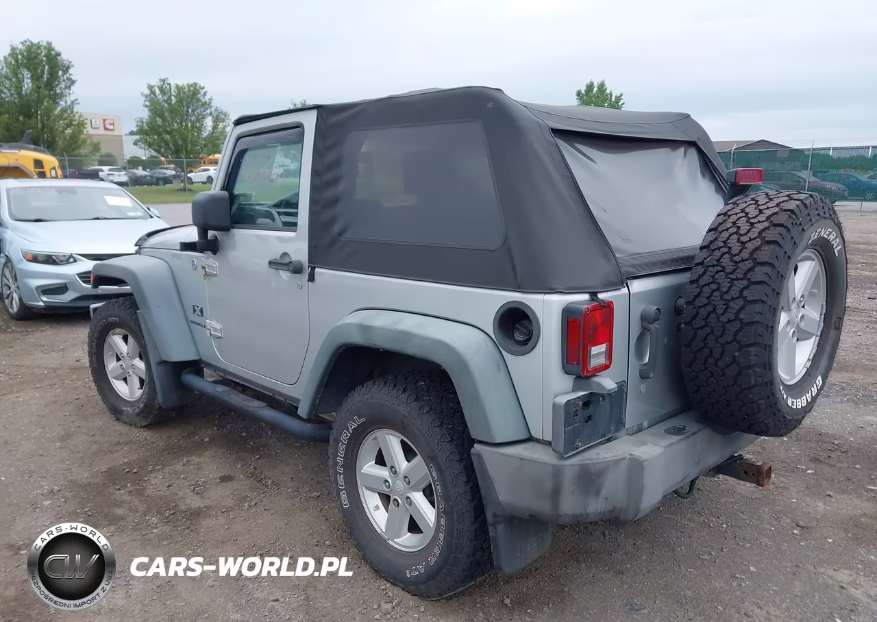 2008 Jeep Wrangler X VIN:1J8FA24118L501035 - 3