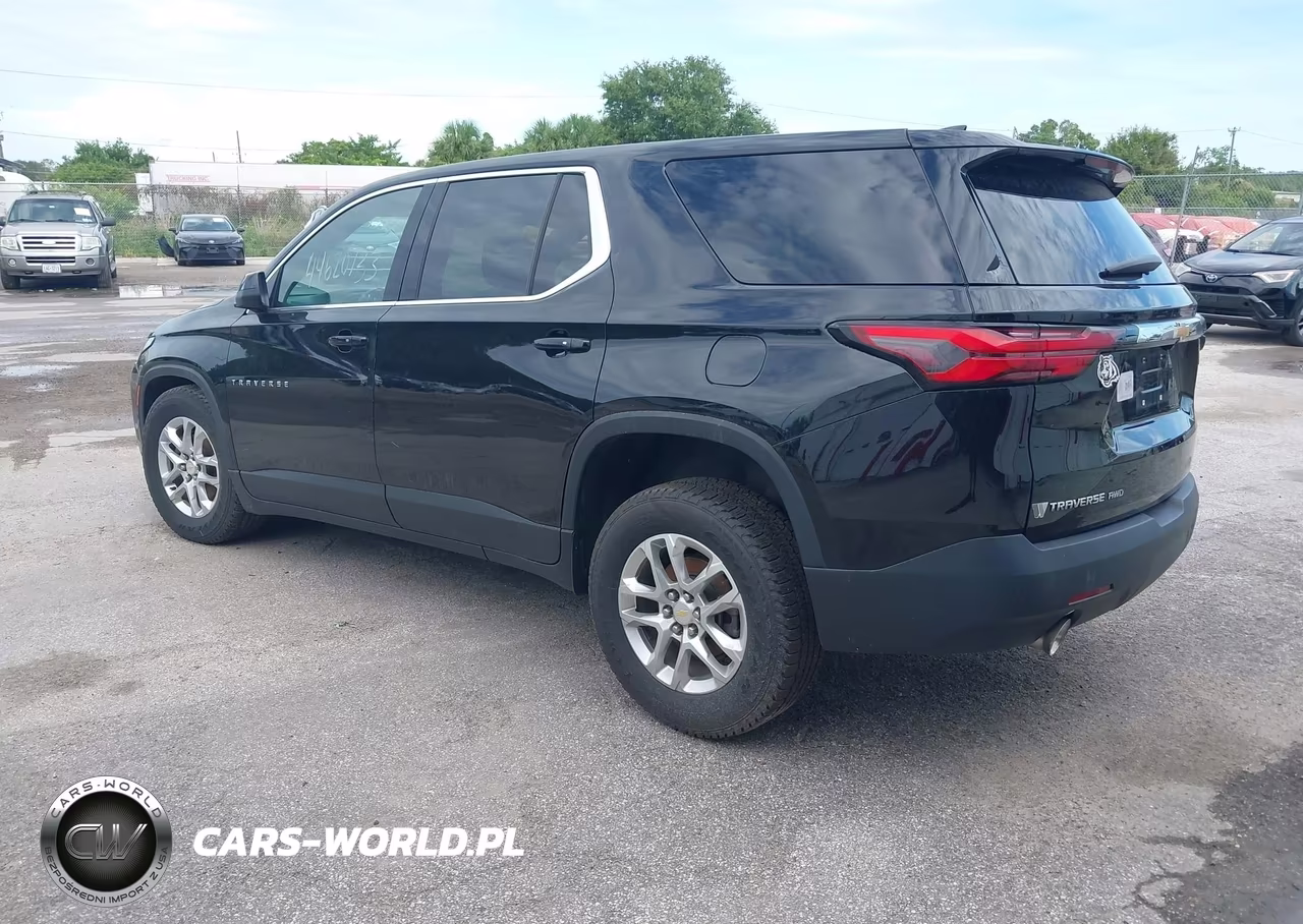 2022 Chevrolet Traverse Awd Ls VIN:1GNEVFKW3NJ160913 - 3