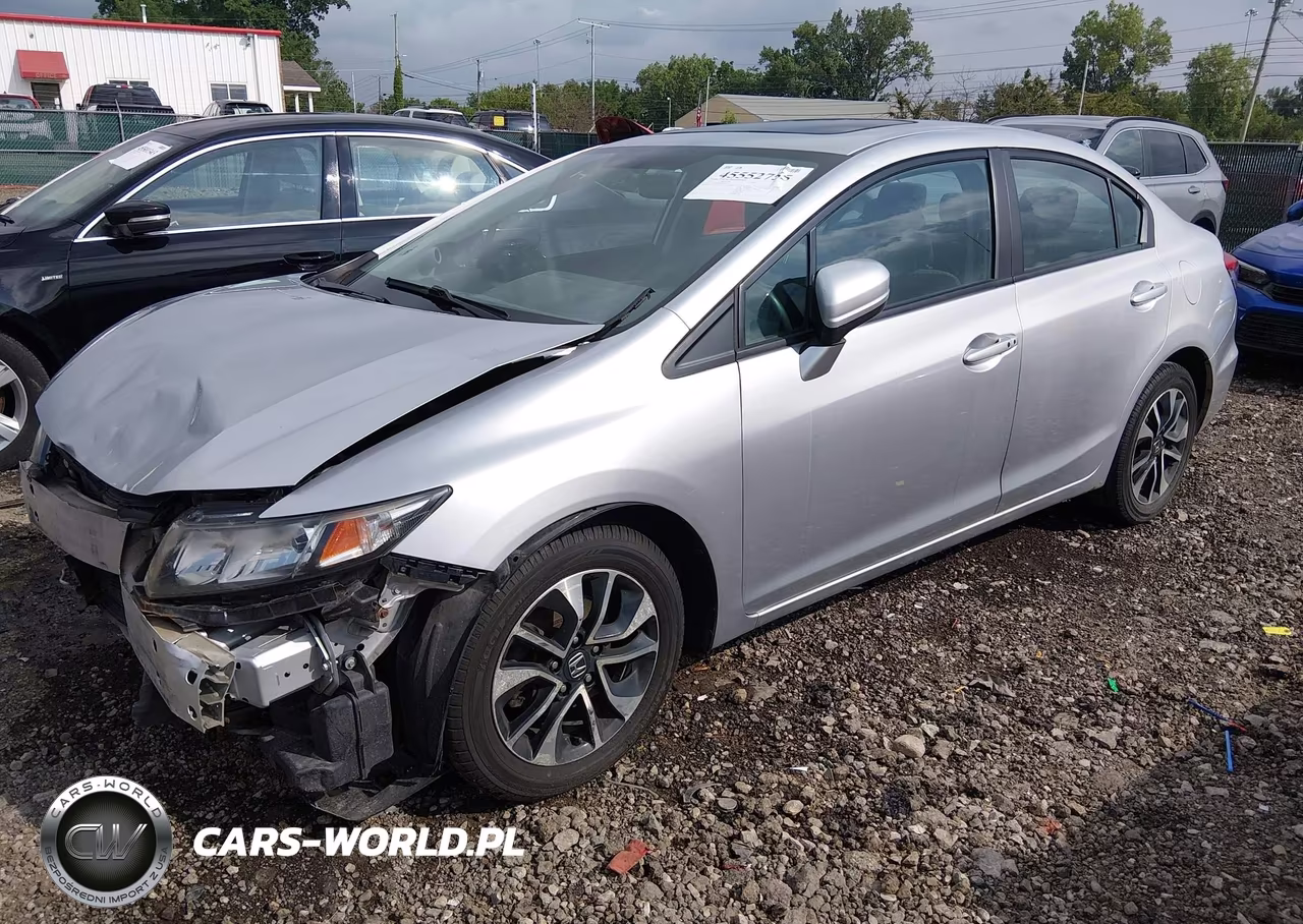 2015 Honda Civic Ex VIN:19XFB2F81FE052072 - 2