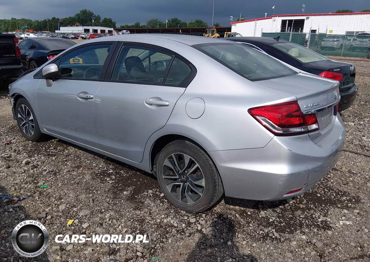 2015 Honda Civic Ex VIN:19XFB2F81FE052072 - 3