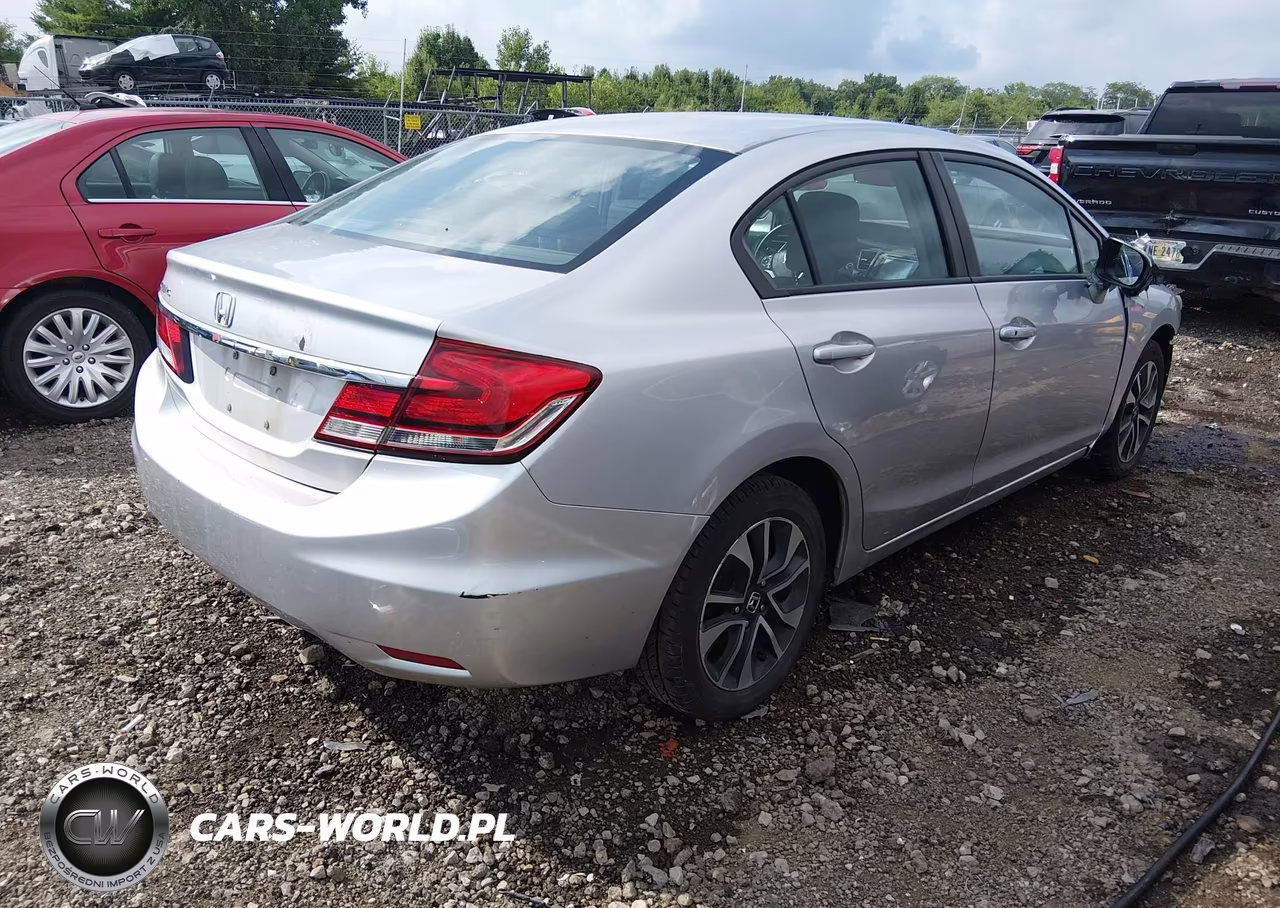 2015 Honda Civic Ex VIN:19XFB2F81FE052072 - 4