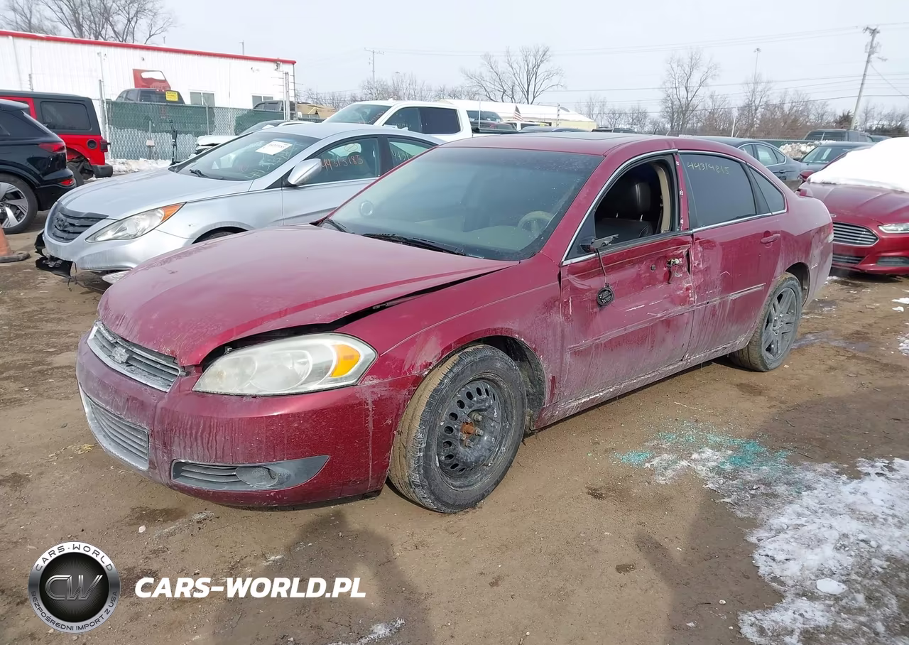2006 Chevrolet Impala Ltz VIN:2G1WU581269317486 - 2