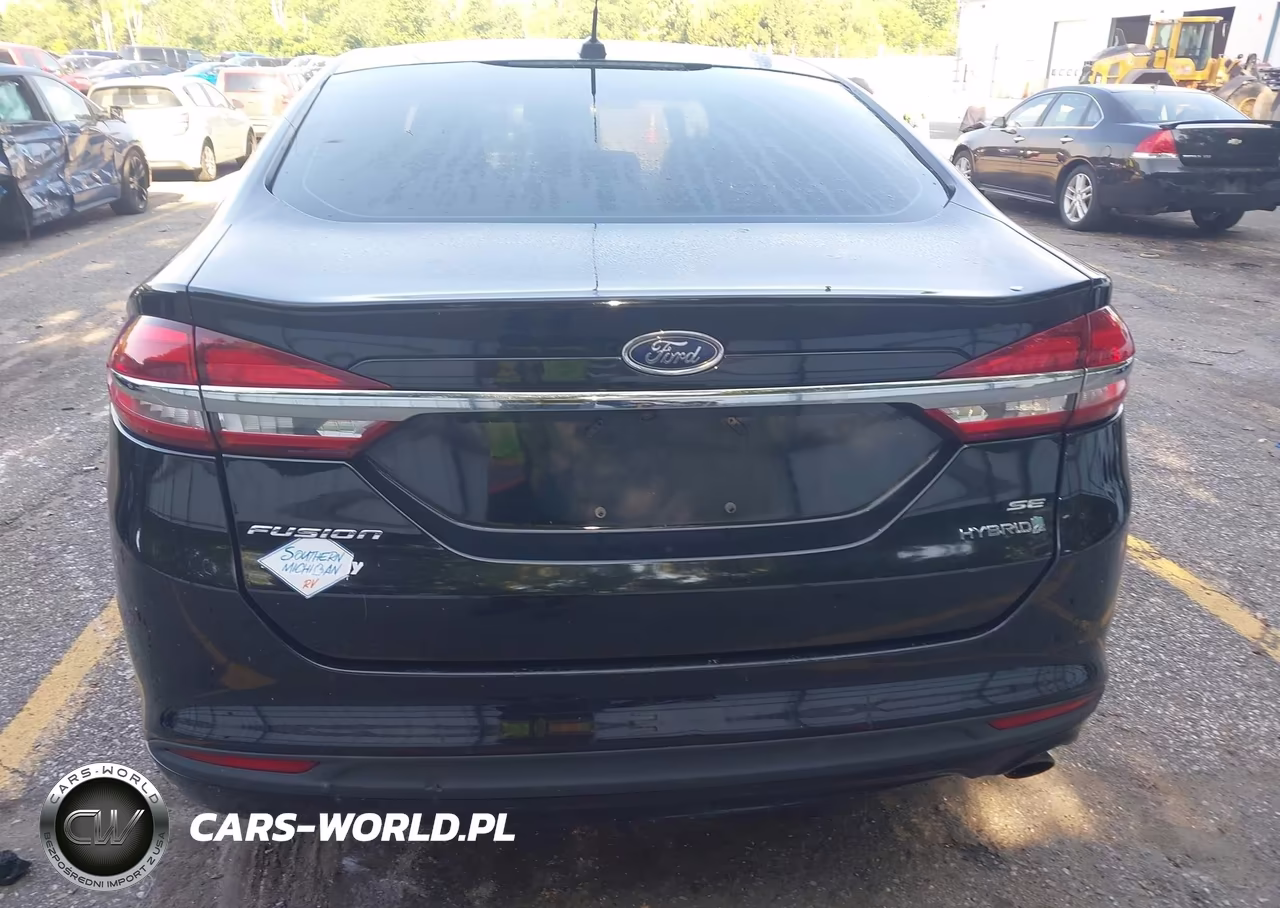 2018 Ford Fusion Hybrid Se VIN:3FA6P0LU6JR118498 - 16