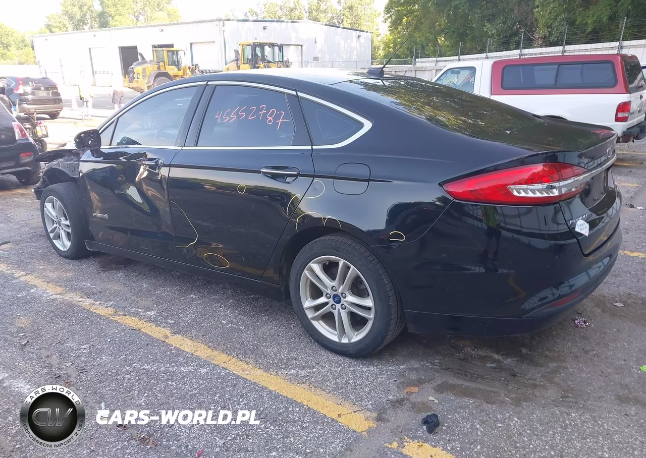2018 Ford Fusion Hybrid Se VIN:3FA6P0LU6JR118498 - 3