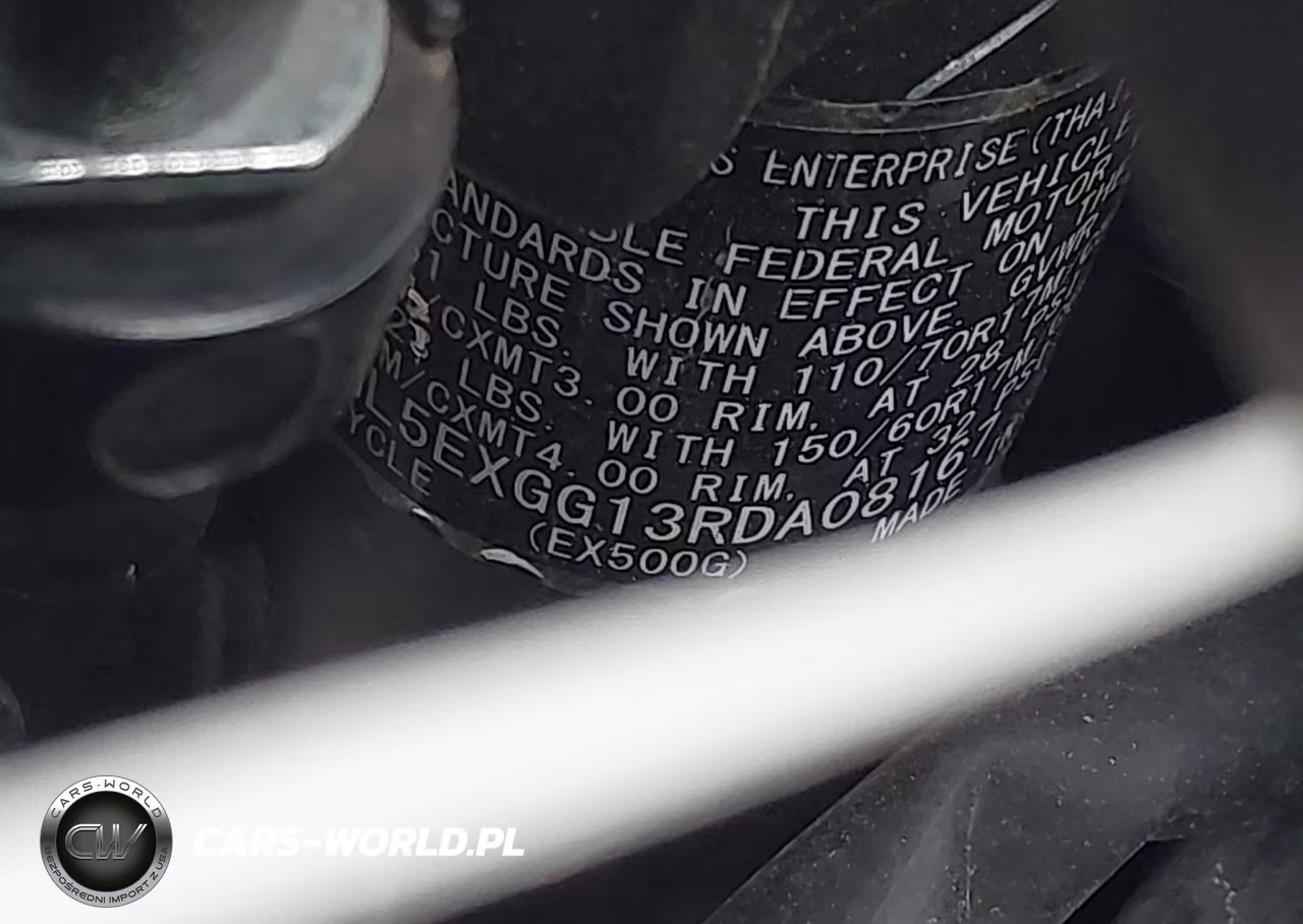 2024 Kawasaki Ex500 VIN:ML5EXGG13RDA08167 - 10