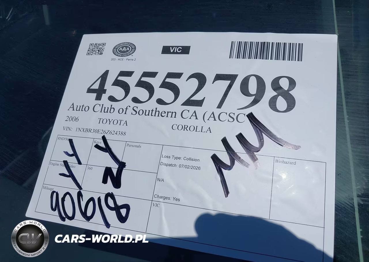 2006 Toyota Corolla S VIN:1NXBR30E26Z624388 - 13
