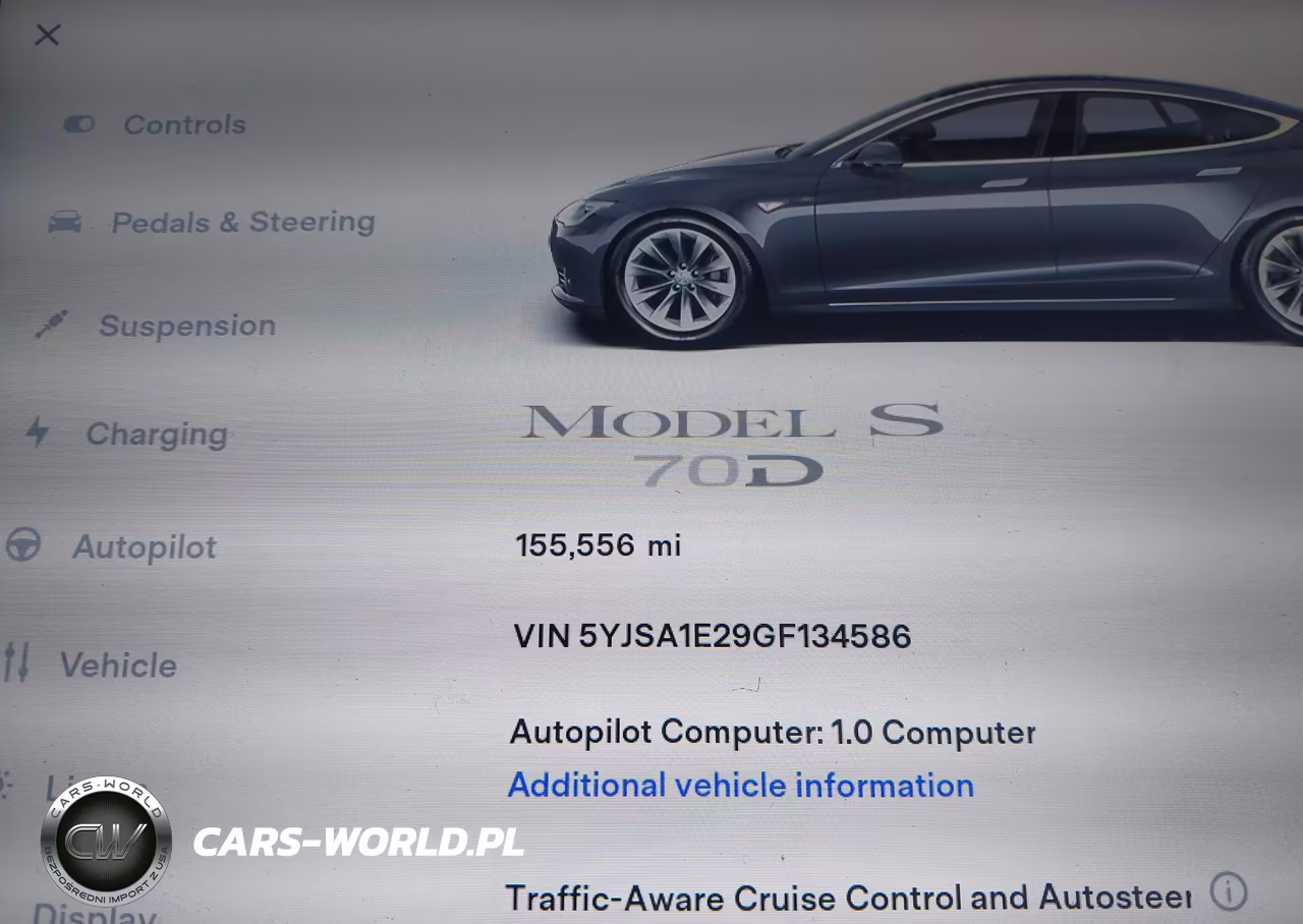 2016 Tesla Model S 60D-70D-75D-85D-90D VIN:5YJSA1E29GF134586 - 14