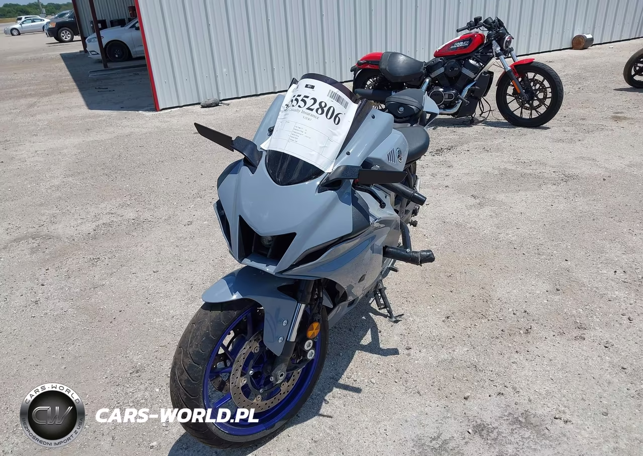 2022 Yamaha Yzfr7 VIN:JYARM38E9NA001173 - 2