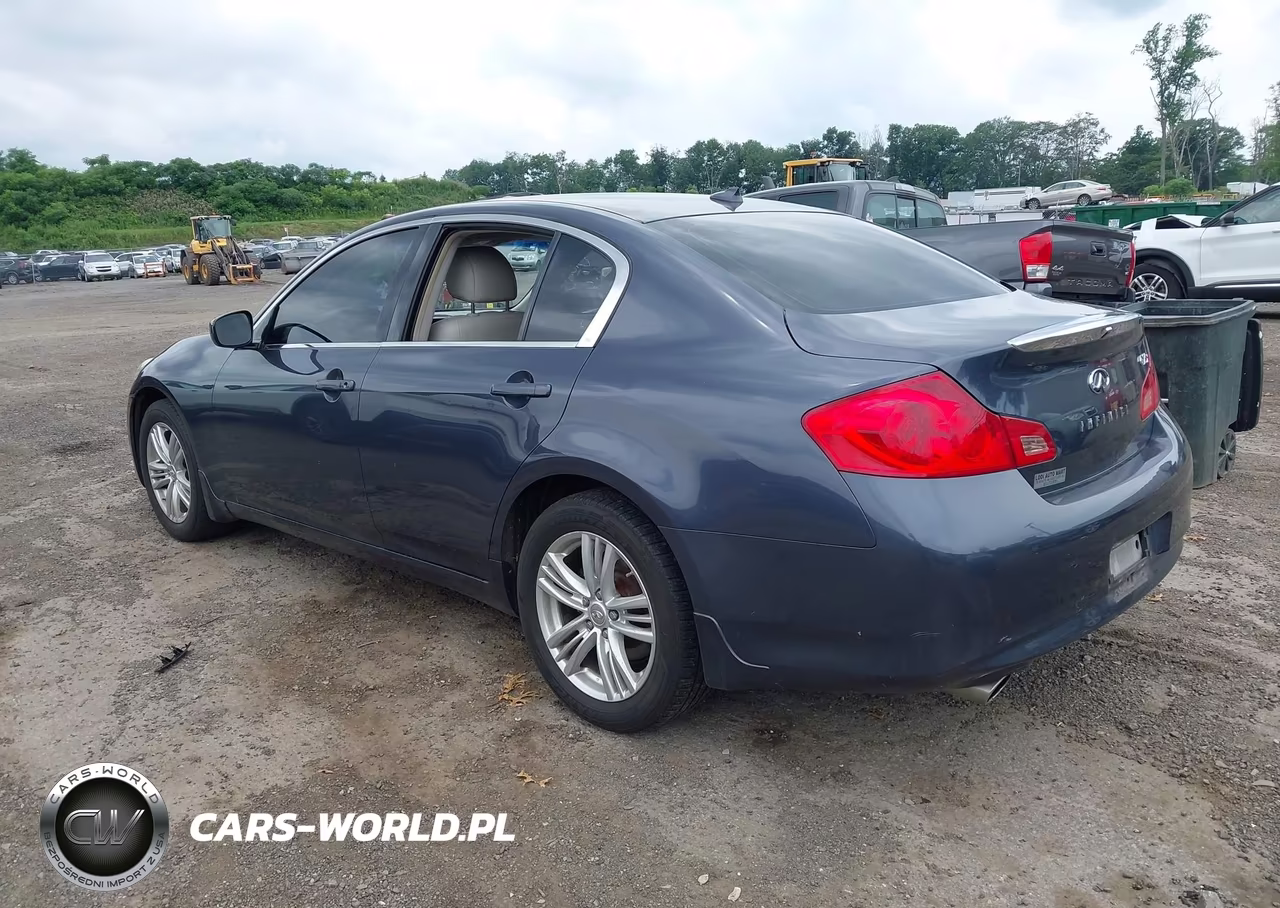 2011 Infiniti G25X VIN:JN1DV6AR6BM650226 - 3