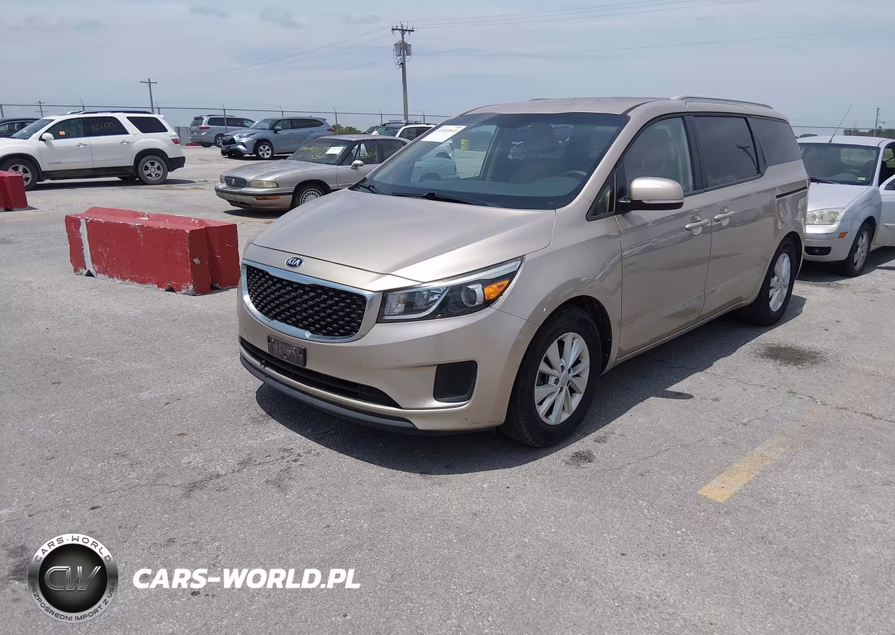 2016 Kia Sedona Lx VIN:KNDMB5C17G6185863 - 2