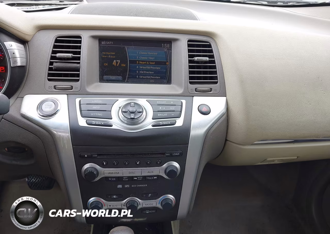 2009 Nissan Murano Sl VIN:JN8AZ18W59W148216 - 18