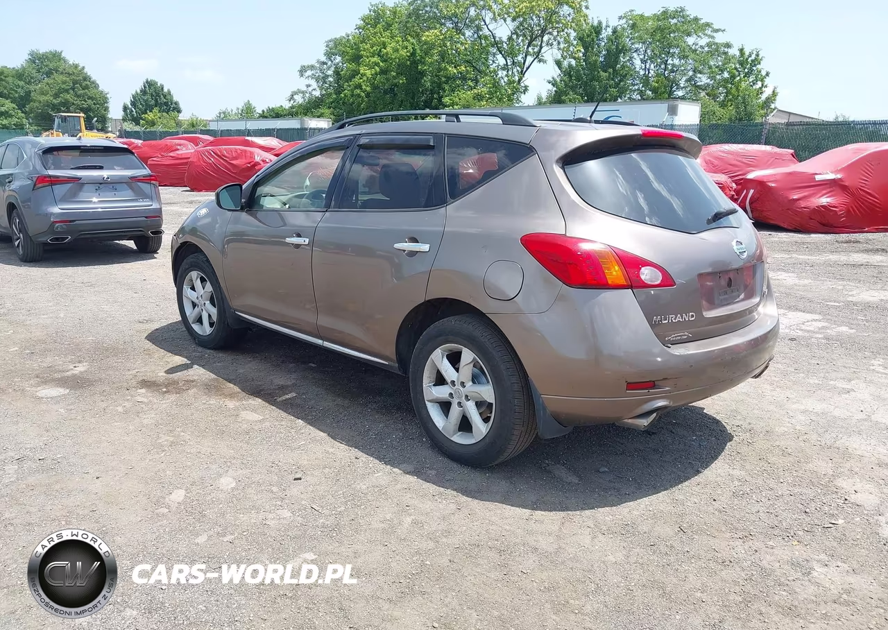2009 Nissan Murano Sl VIN:JN8AZ18W59W148216 - 3