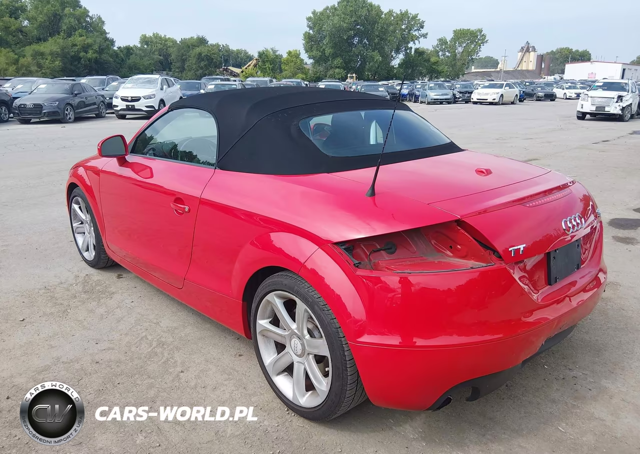 2008 Audi Tt 3.2 VIN:TRURD38J781002608 - 3