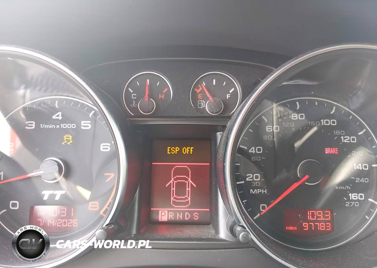 2008 Audi Tt 3.2 VIN:TRURD38J781002608 - 7