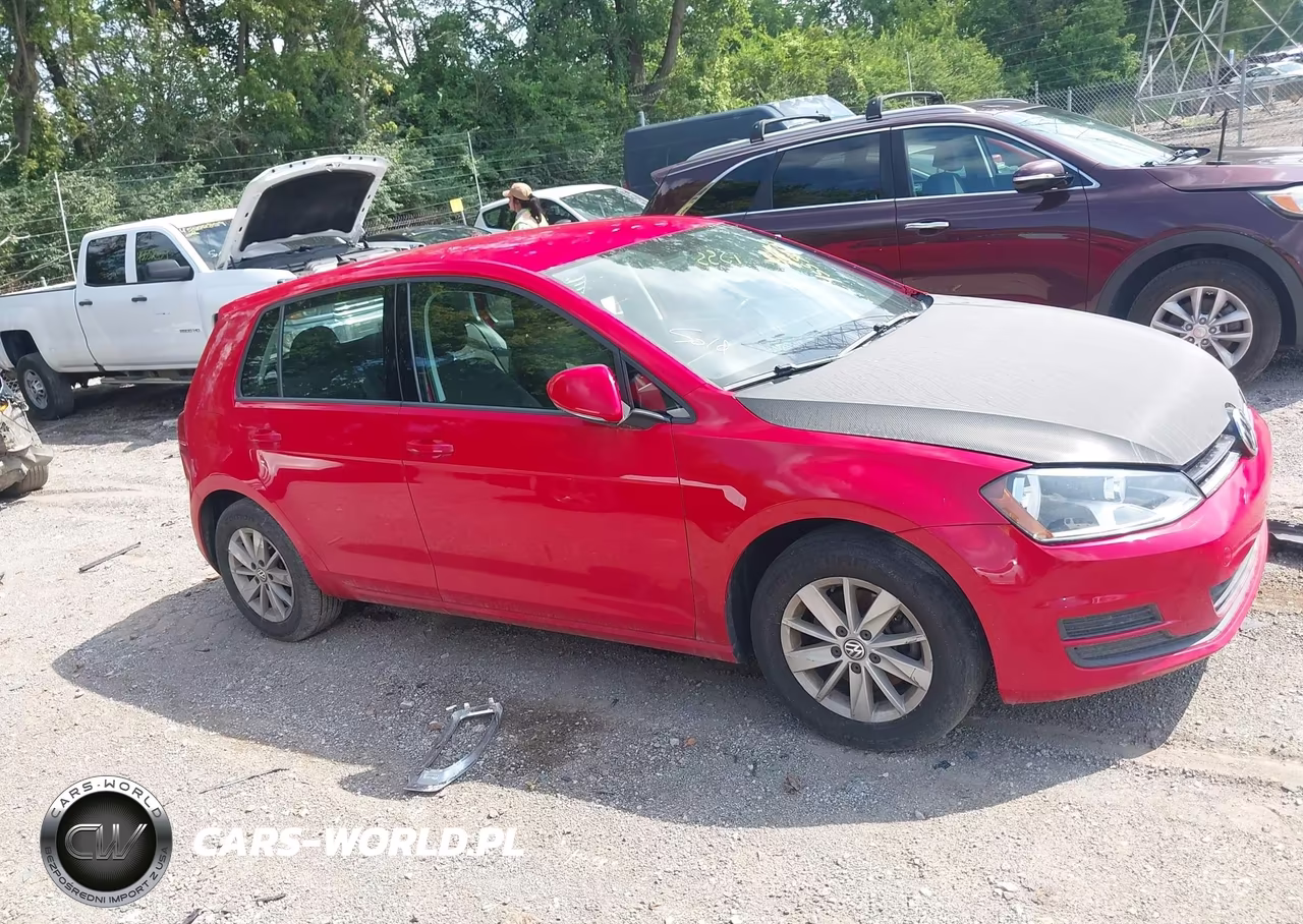 2016 Volkswagen Golf Tsi S 4-Door VIN:3VW217AUXGM027680 - 13