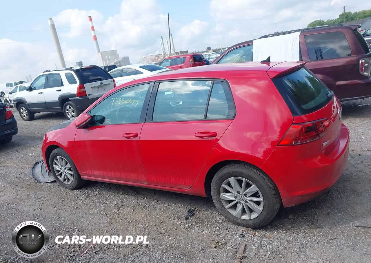 2016 Volkswagen Golf Tsi S 4-Door VIN:3VW217AUXGM027680 - 14