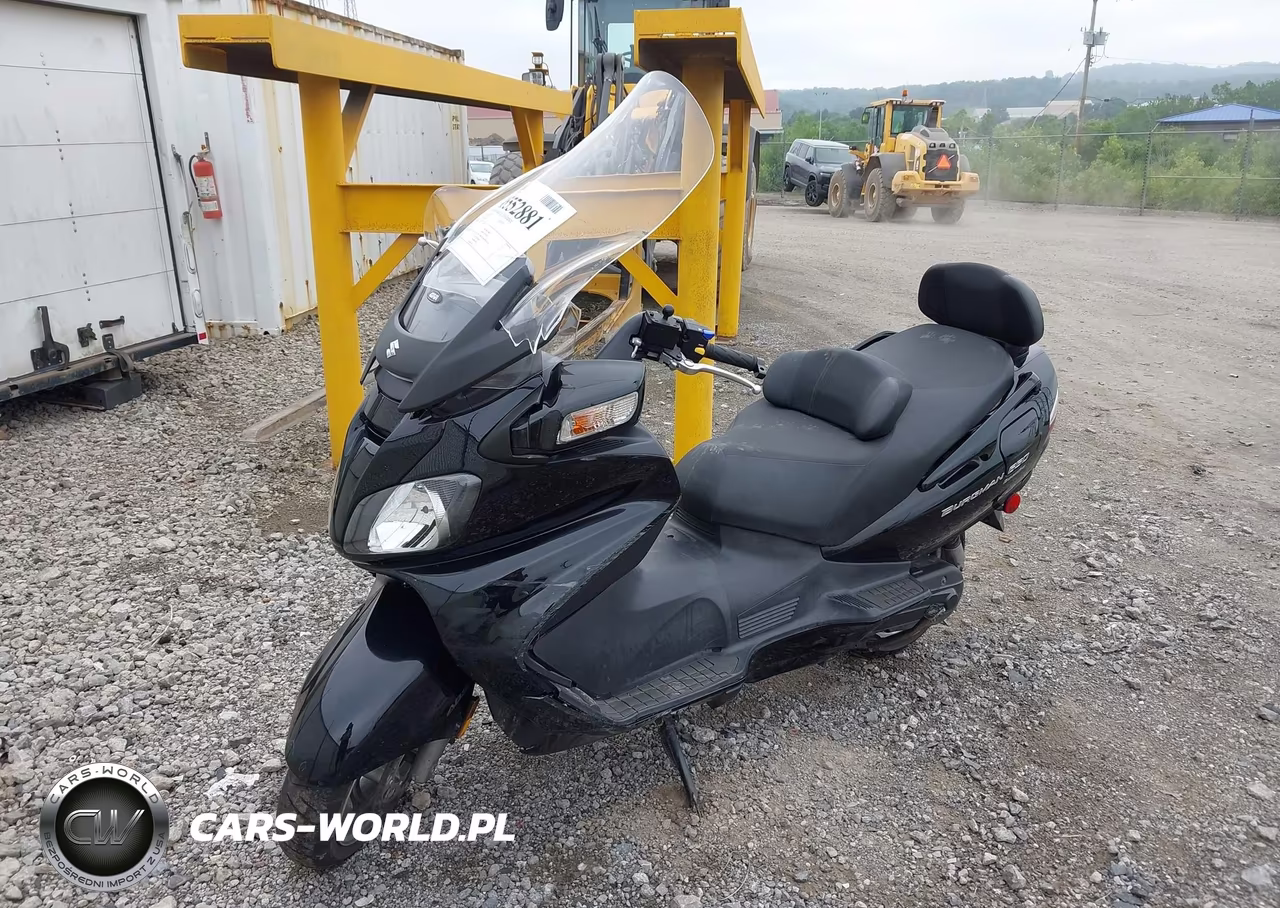2009 Suzuki An650 A VIN:JS1CP51B292101056 - 2