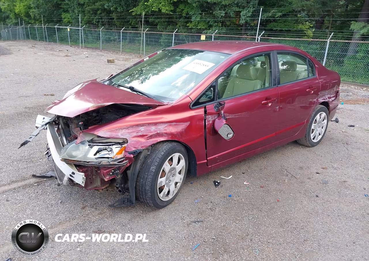 2008 Honda Civic Lx VIN:1HGFA16558L118850 - 2