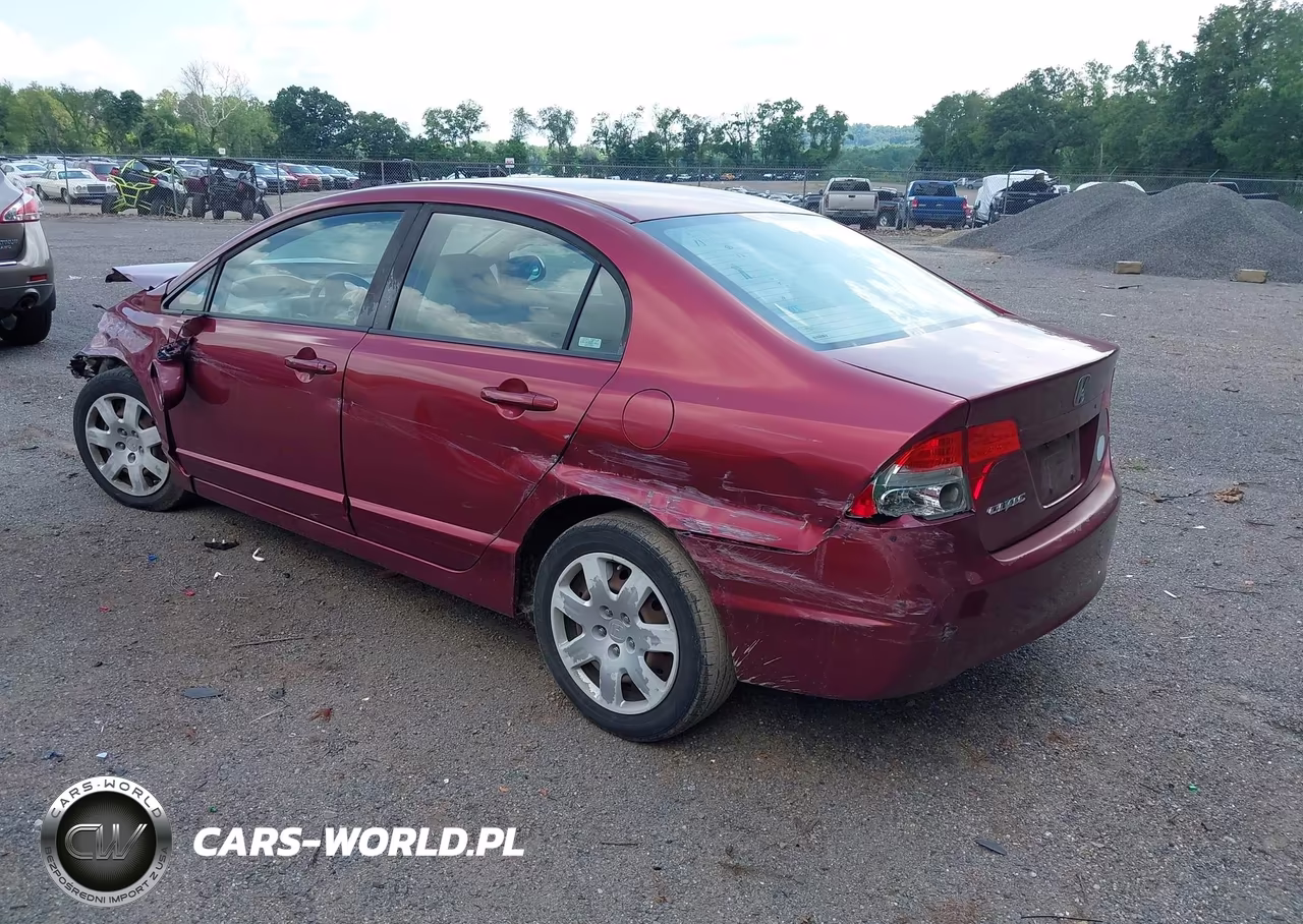 2008 Honda Civic Lx VIN:1HGFA16558L118850 - 3
