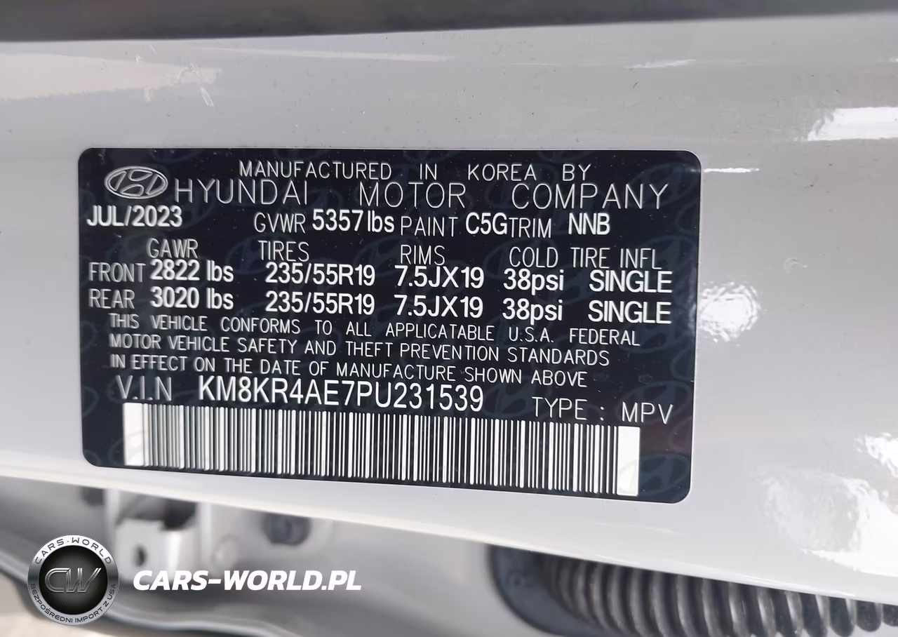 2023 Hyundai Ioniq 5 Limited VIN:KM8KR4AE7PU231539 - 9