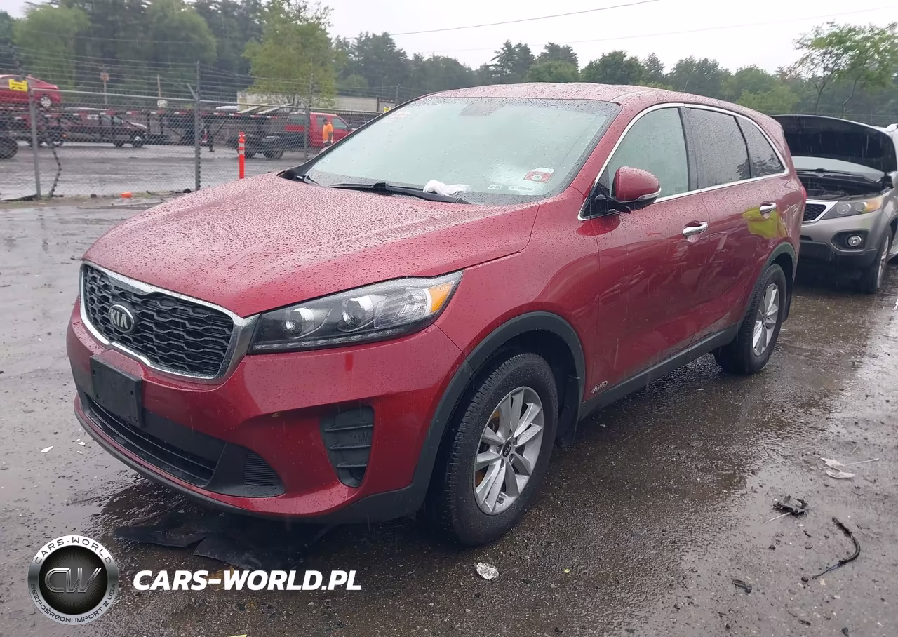 2019 Kia Sorento 2.4L Lx VIN:5XYPGDA36KG563870 - 2